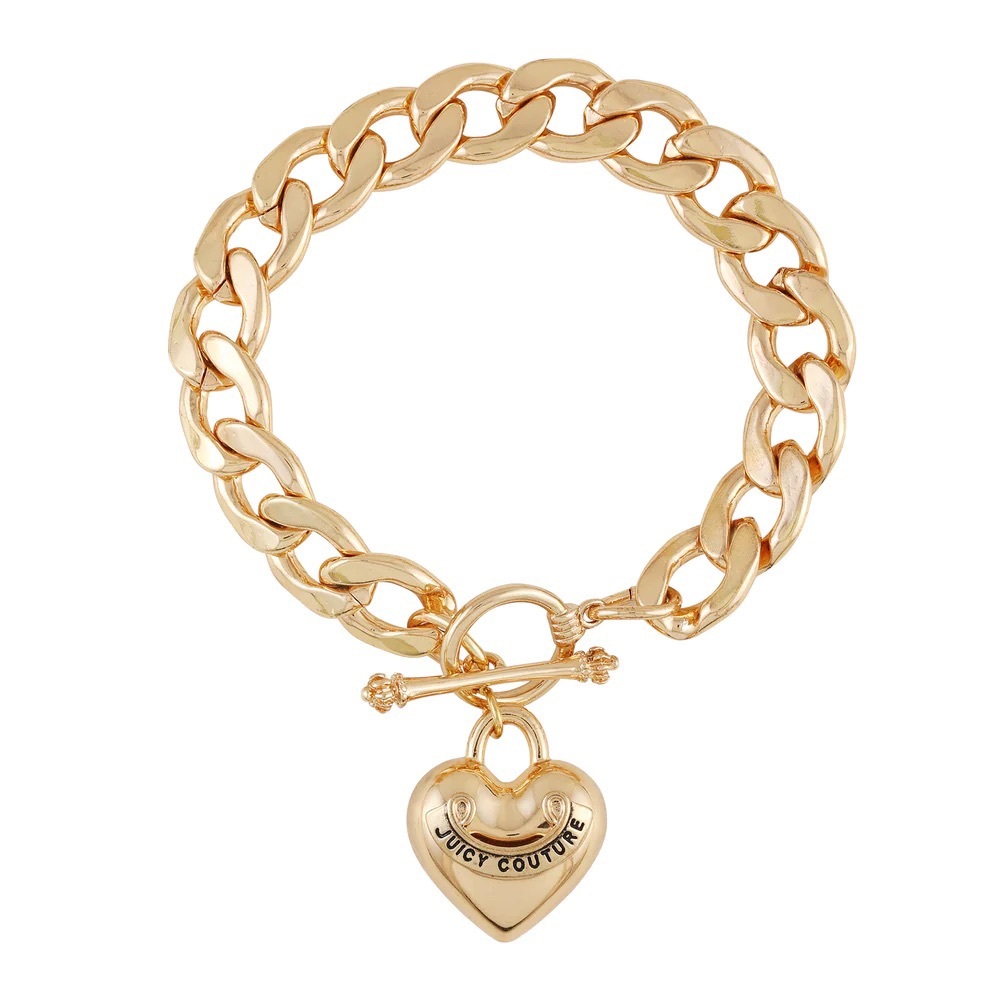 Juicy Couture Heart Pendant Bracelet